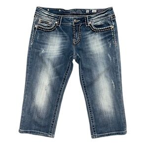 Miss me cropped jeans/capris size 31